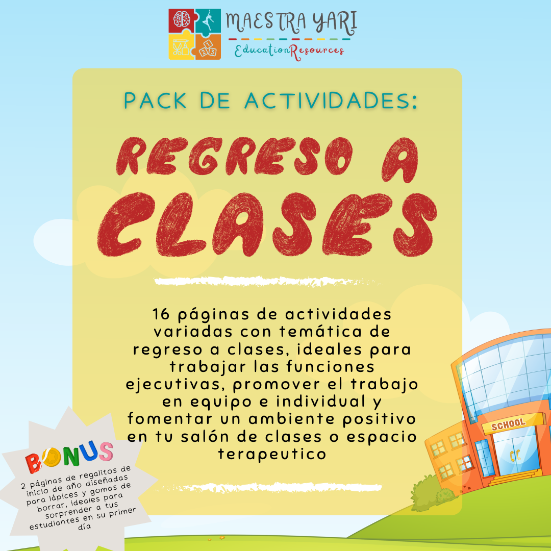 Regreso a Clases: Pack de Actividades