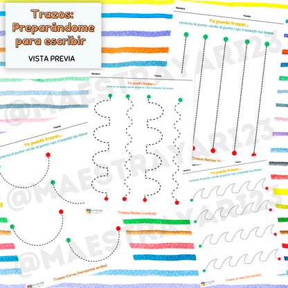 Trazos: Preparándome para Escribir