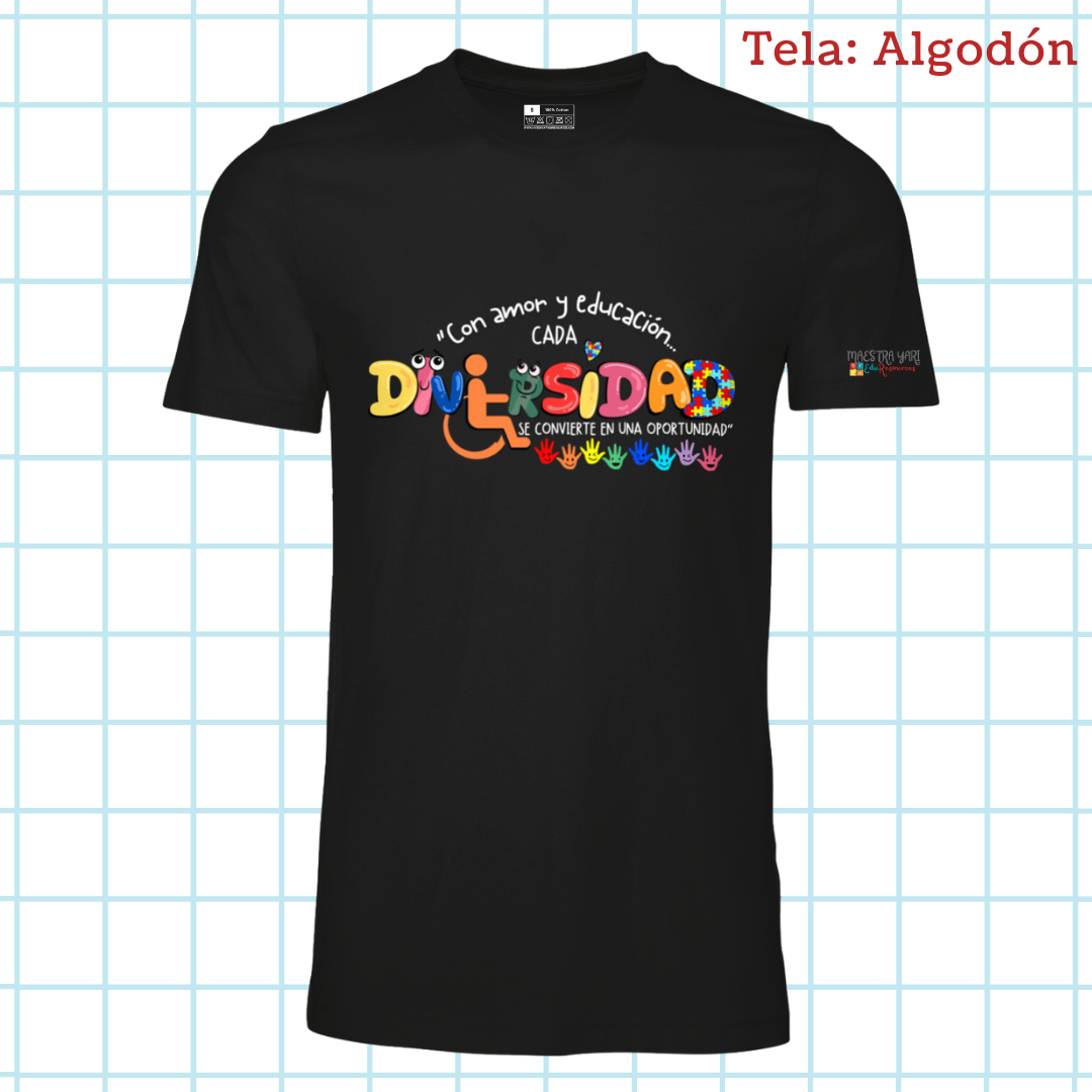 T- Shirt Con Amor y Educación