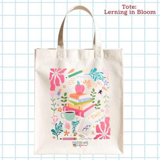 Tote Bag | Learning in Bloom