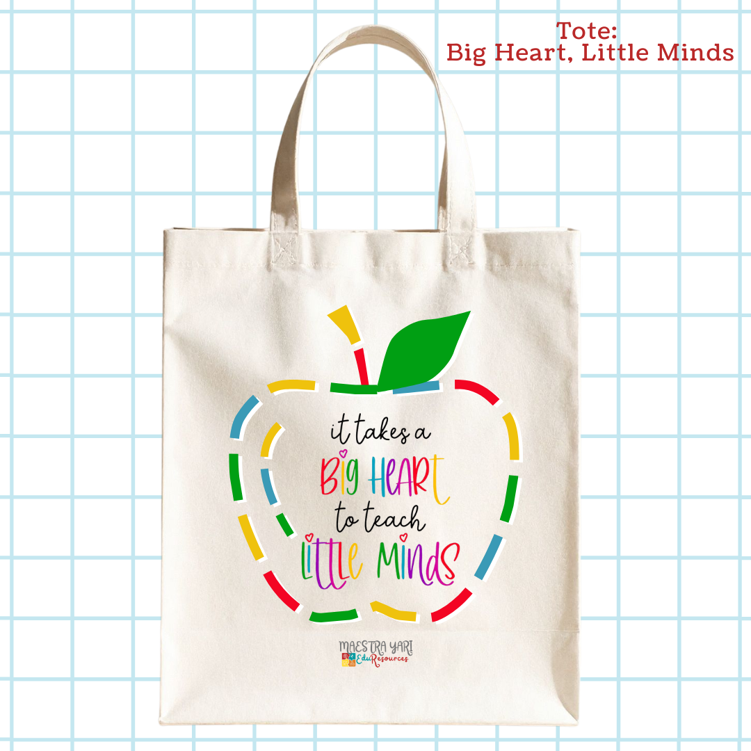 Tote Bag | Big Heart, Little Minds