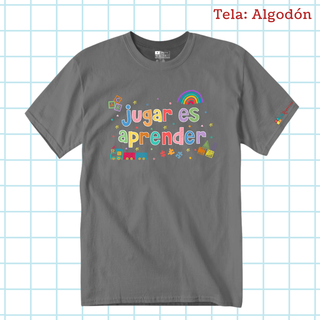 T- Shirt Jugar es Aprender