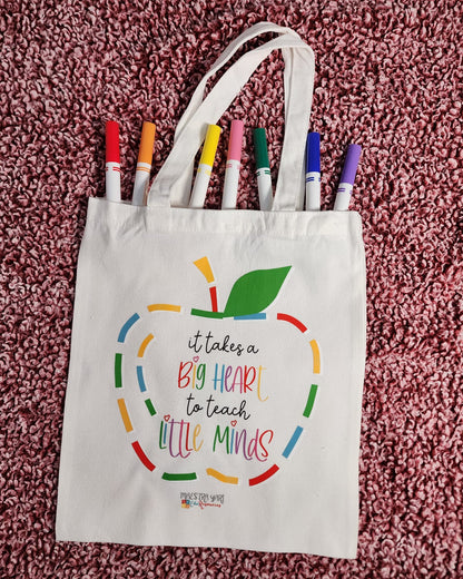 Tote Bag | Big Heart, Little Minds