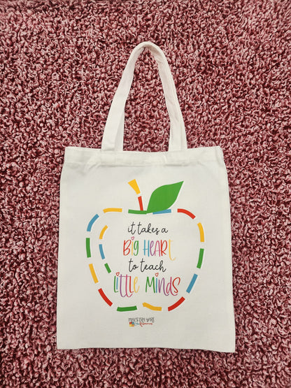 Tote Bag | Big Heart, Little Minds